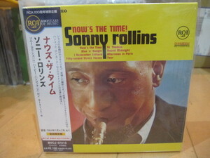 ★紙ジャケ★ソニー・ロリンズ★ナウズ・ザ・タイム★Sonny Rollins★