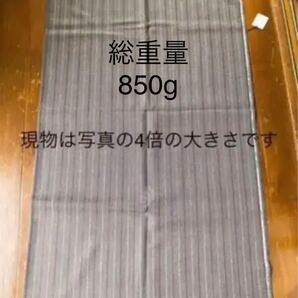 セール【タグ付】ハンドメイド チェック柄 ウール 159×280.5