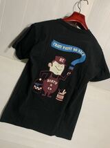 AT-DIRTY アットダーティ　日本製　ペインター　ペンキ塗り　半袖　Tシャツ　黒　S ブラック_画像10