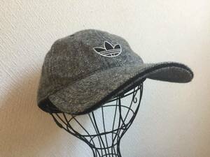 *adidas Adidas * gray * tweed style. cap *XL size 7 13/8(58.7cm)*10817