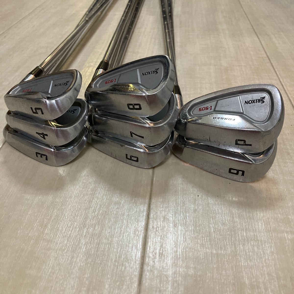 PayPayフリマ|スリクソン Z765 5-P ダイナミックゴールド X100 ショッピング最安 スリクソン SRIXON I-505 5〜9 &P 希少シャフト クラブ
