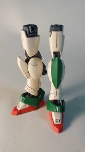 HGBF 1/144 ウイングガンダムフェニーチェ(ビルドファイターズ)　脚部※スミ入れアリ　ガンプラ 完成品 ジャンク