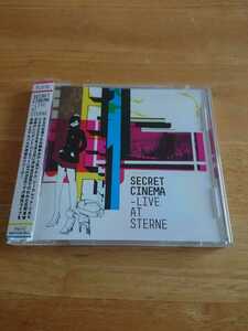 【送料込み!　シークレット・シネマ『LIVE AT STERNE』帯付き 】