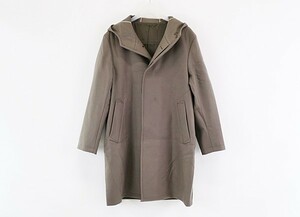 ◇美品【UNITED ARROWS ユナイテッドアローズ】フーデッドコート グレー M