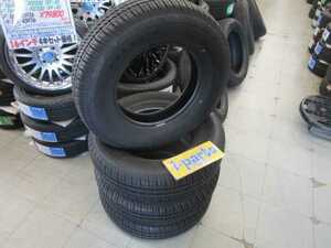 中古タイヤ　195/80R15　7.5mm　4本セット　デューラー　ジムニーシエラ　野田