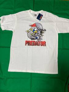 映画 プレデター　Predator ドンペン Tシャツ L サイズ 新品 白 本物 ドンキホーテ 超激レア 入手困難品　紙タグ付き