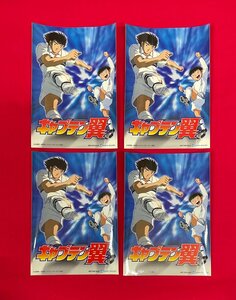 アニメ キャプテン翼／高橋陽一 ステッカー 1種4枚セット 未使用品 非売品 当時モノ 希少　A11312