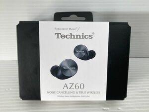 N325-220925-94 テクニクス カナル型 ノイズキャンセリング 完全ワイヤレスイヤホン Bluetooth対応 ブラック EAH-AZ60-K 中古品