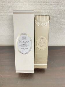 SABON ハンドクリーム シルキー ボディミルク パチュリラベンダーバニラ デリケートジャスミン