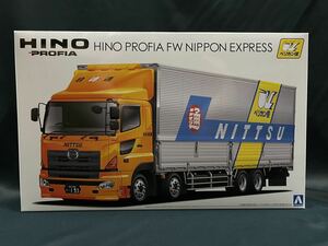 アオシマ　日野 プロフィア　FW 　日本通運　NIPPON EXPRESS　HEAVY FREIGHT 　1/32 　 Vol.10　デコトラ　ヘビーフレイト　プラモデル