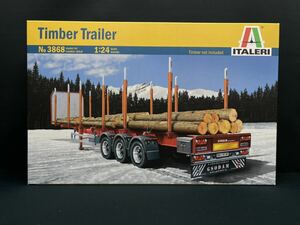 IT3868 1/24tin bar trailer plastic model ita rely 