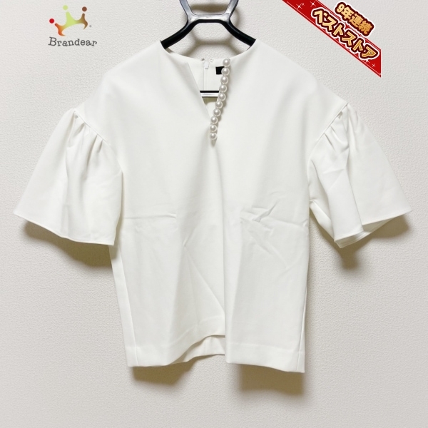 シャツ ドラマ着用 ブラウス 白 36 aVEuk-m54627108901 YOKO CHAN ...