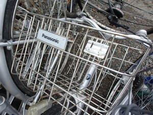  Gifu used bicycle parts Panasonic used basket -12 used parts mania pavilion shop front delivery hope corporation gift p