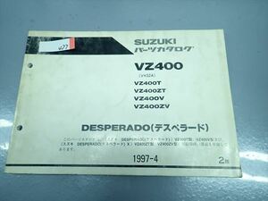 εI18-477 スズキ VZ400 デスペラード VK52A パーツリスト　パーツカタログ