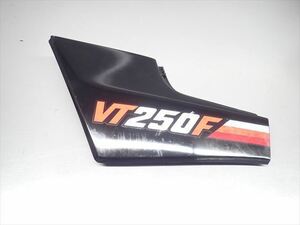 βBH22-h ホンダ VT250F MC08 (S59年式)当時物！絶版！ 純正 サイドカバー カウル 左 破損有！