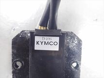 βDF01-3 KYMCO キムコ グランドディンク150X 動画有 純正 レギュレター ダイナモ 正常！破損無し！_画像5