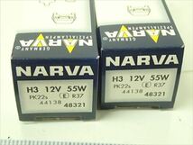 εCK07-83 汎用 NARVA ハロゲンランプ H3 12V 55W 2点　未使用品！_画像3