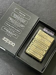 zippo ゴールド ボトムメタル 限定品 希少モデル ヴィンテージ 2001年製 シリアルナンバー NO.3436 シルバーインナー 2001年製 専用ケース