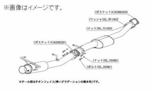 自動車関連業者直送限定 柿本 マフラー Regu.06 & R レグ・ゼロロクアール NISSAN ニッサン スカイライン クーペ ECR33 2.5 (N21307)