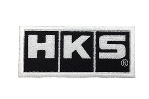 HKS プレミアムグッズ HKS PATCH HKS LOGO BLACK HKS PREMIUM GOODS (51003-AK141)