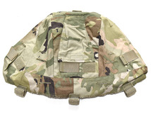 米軍放出品 ADVANTAGE GEAR ACH MICH ヘルメットカバー OCP/スコーピオン マルチカム L/XL 陸軍 E898_画像2