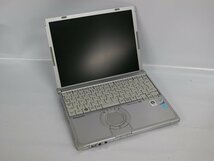 ジャンク品 ノートパソコン 12.1 型 Panasonic Let's note CF-T7 CF-T7DC6AAS Core 2 Duo メモリ1GB HDD無 通電不可 代引き可_画像1