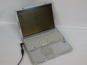 ジャンク品 ノートパソコン 12.1 型 Panasonic Let's note CF-T8 CF-T8HCLCPS Core 2 Duo メモリ2GB HDD無 起動確認済 代引き可