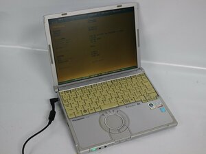 ジャンク品 ノートパソコン 12.1 型 Panasonic Let's note CF-T8 Core 2 Duo メモリ1GB HDD無 起動確認済 代引き可