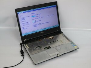 ジャンク品 ノートパソコン 13.3インチ FUJITSU LIFEBOOK S560/A FMVNS2TE Core i5第1世代 メモリ2GB HDD無 起動確認済 代引き可