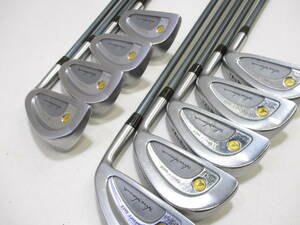 HONMA BIG-LB CAVITY BACK 金モグラ #3-#11 Super Ferrite Carbon R-1 アイアン 9本セット ヒロホンマ @140