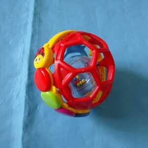  prompt decision! baby colorful rattle toy oball 