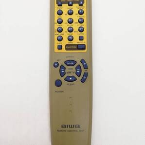 〈845)AIWA RC-ZAS03 (XR-MD500 XR-H220MD XR-H330MD用) リモコン