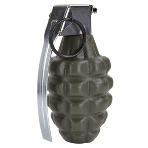G&G 手榴弾型 BB弾ボトル MK-2 ハンドグレネード 収納 保管 トイガン 電動ガン ガスガン サバゲ―用品 BBボトル