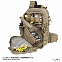 MAXPEDITION スリングバッグ Kodiak Gearslinger [ カーキ&フォリアージュ ] 斜めかけ_画像6