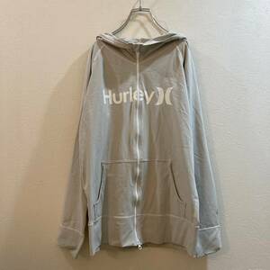 Hurley/ハーレー ナイロンジャケット 薄いグレー メンズ M