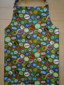 * hand made apron 120 rom and rear (before and after) american manner badge pattern *