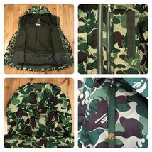 Fire camo スノボジャケット Sサイズ a bathing ape BAPE snow board jacket エイプ ベイプ green camo ファイヤーカモ 迷彩 flame dt82_画像6