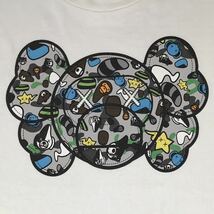 ★激レア★ KAWS × BAPE animal kingdom Tシャツ Mサイズ a bathing ape milo マイロ カウズ エイプ ベイプ アベイシングエイプ m81m9_画像2