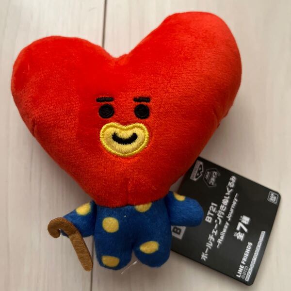 BT21 ボールチェーン付きぬいぐるみ〜Railway Journey〜 TATA