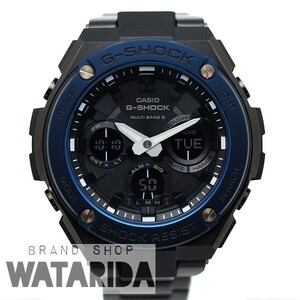 カシオ 腕時計 G-SHOCK G-STEEL GST-W110BD-1A2JF ブルー ブラック グレー 説明書付 送料無料
