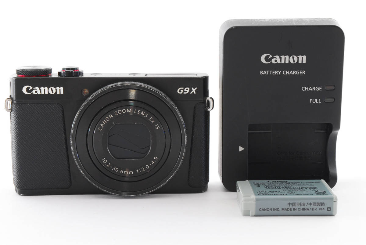 中古 美品 Canon PowerShot G9 X シルバー デジタルカメラ コンデジ ...