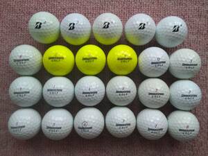 ブリヂストンゴルフ　TOUR　B330 S　年式混合　ロストボール　２３個