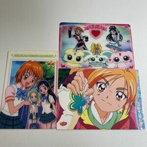 ふたりはプリキュア MaxHeart グミ2 グミカ プラスチックカード★No.33 なぎさ&ほのか&ひかり　 キュアホワイト シャイニールミナス