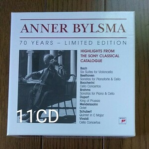 （11CD)アンナー・ビルスマの「70歳記念リミテッド・エディション」(中古美品）