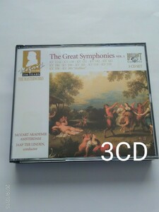 (3CD)ヤープ・テル・リンデンのMorzart交響曲集（中古美品）