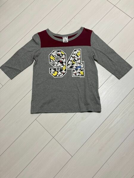 x-girl ミッキー ミニー　ラグランTシャツ ラグランシャツ　ディズニー　Disney