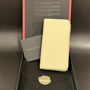 BONAVENTURA iPhone11Pro グレージュ×イエロー