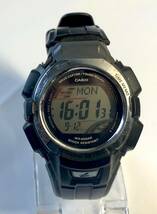 CASIO カシオ G-SHOCK G-ショック GW-300BTJ ソーラー腕時計 TOUGH SOLAR デジタル ラバー BLK 動作品 中古_画像3