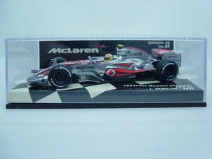 送料300円～ MINICHAMPS 1/43 McLaren MP4-22 #2 L.HAMILTON マクラーレン ルイス・ハミルトン