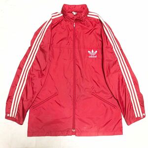 【送料360円】90's adidas アディダス ナイロンジャケット ウインドブレーカー 男性用 メンズ US42 古着 スポーツ BBB56